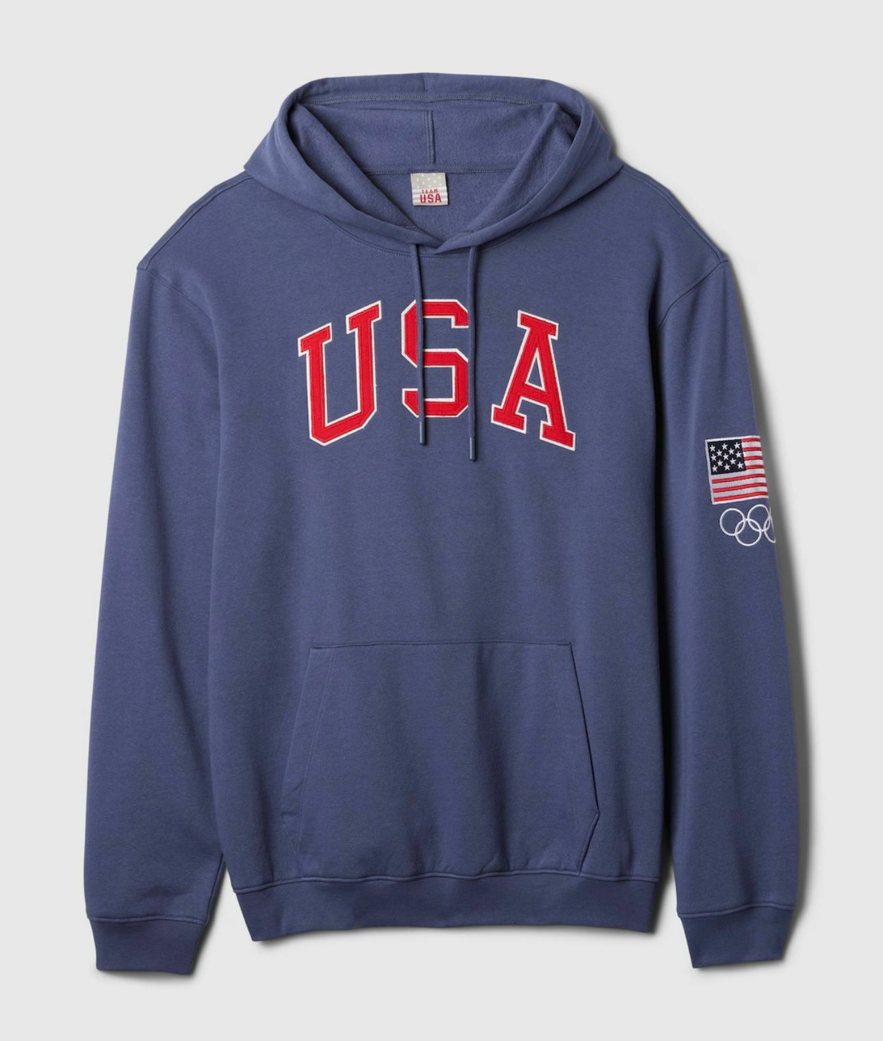 【現貨】GAP F082697 U.S.A 奧運有帽衛衣 (藍色)