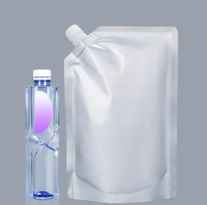 Popular aluminum foil nozzle self-standing packaging bag (30 filaments, 1800ml oblique nozzle, 100 pieces)