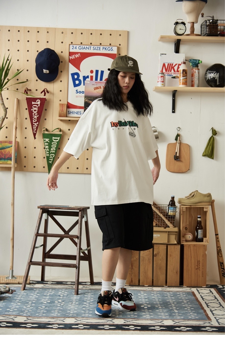 #現貨 Battles 刀片LOGO 基礎印花 300G重磅純棉短T 六色