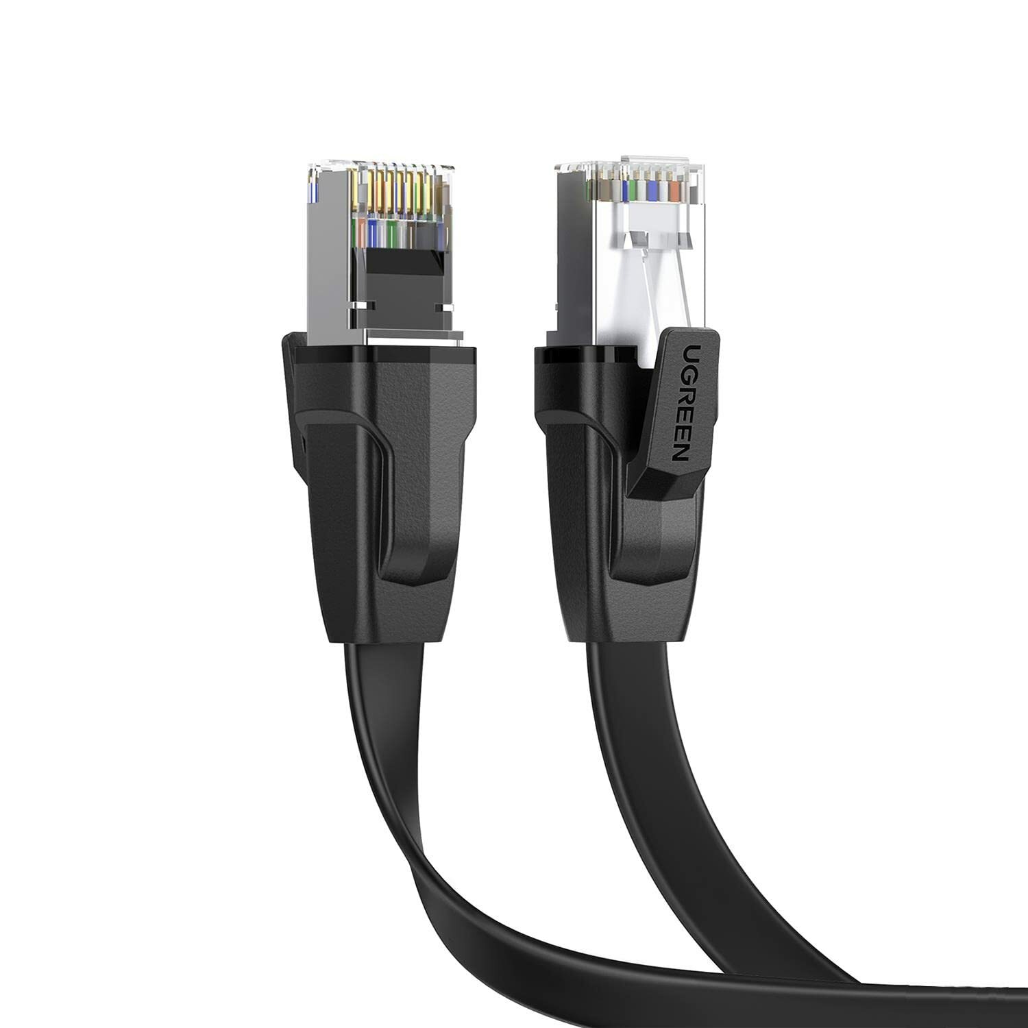 UGREEN - Cat8 U/FTP 40Gbps 萬兆網線 支援高達 2000MHz 的頻寬和 40Gbps 數據傳輸速度 (1M / 2M / 3M / 5M)
