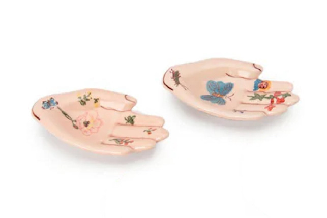 藝術家手掌花園盤