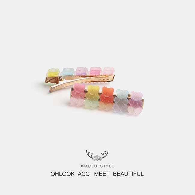 甜甜糖霜小熊軟糖(一組兩支)