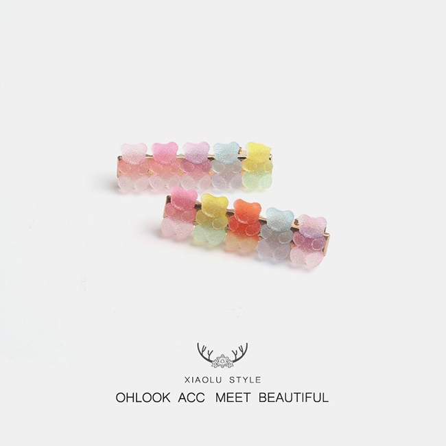 甜甜糖霜小熊軟糖(一組兩支)