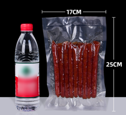 Popular vacuum compression plastic storage bag (22 wires, 17*25CM, 100 pieces)