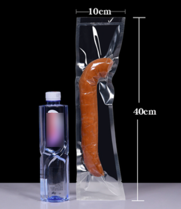 Popular glossy vacuum packaging bags (16 silk 10*40CM 300 pieces)