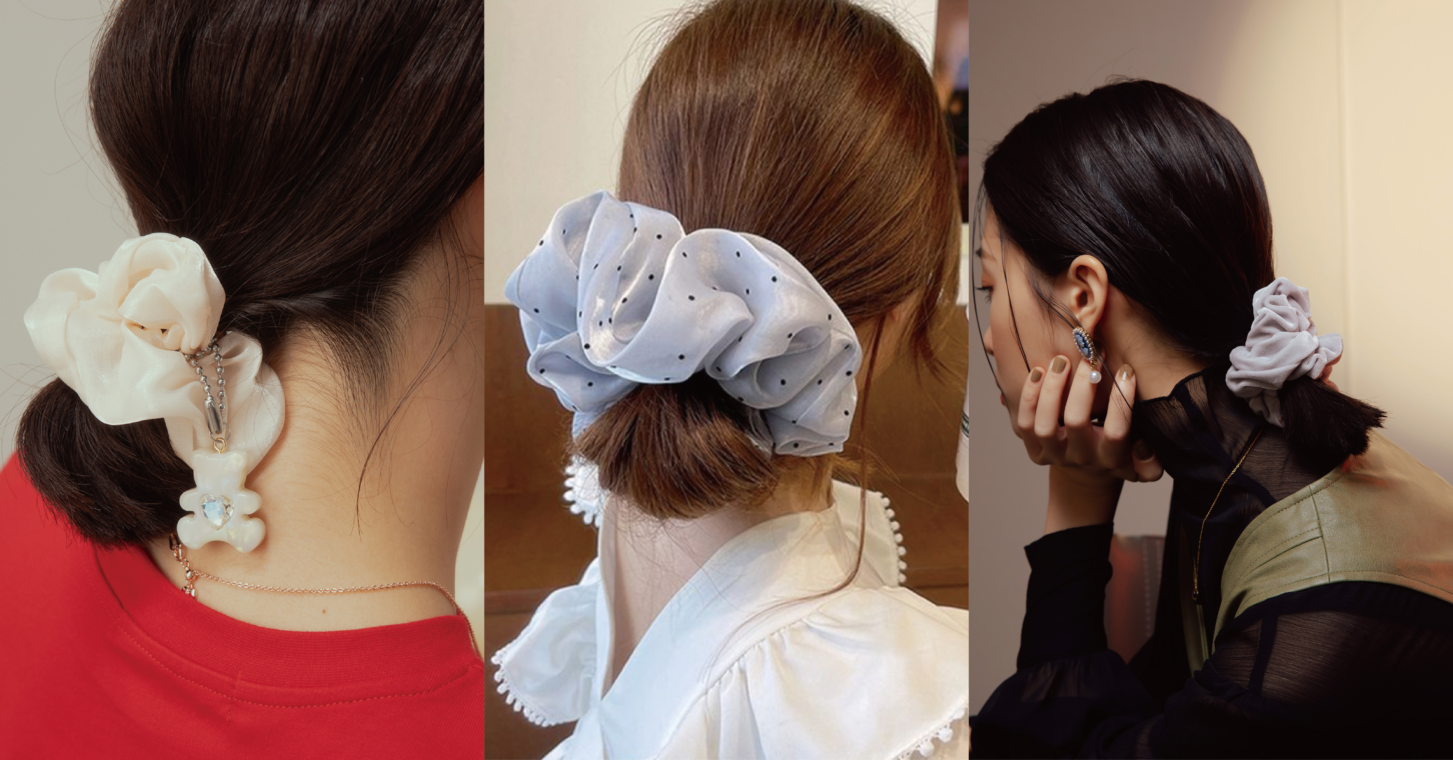 拋開留長髮尷尬期的困擾 短髮也能駕馭的髮飾！