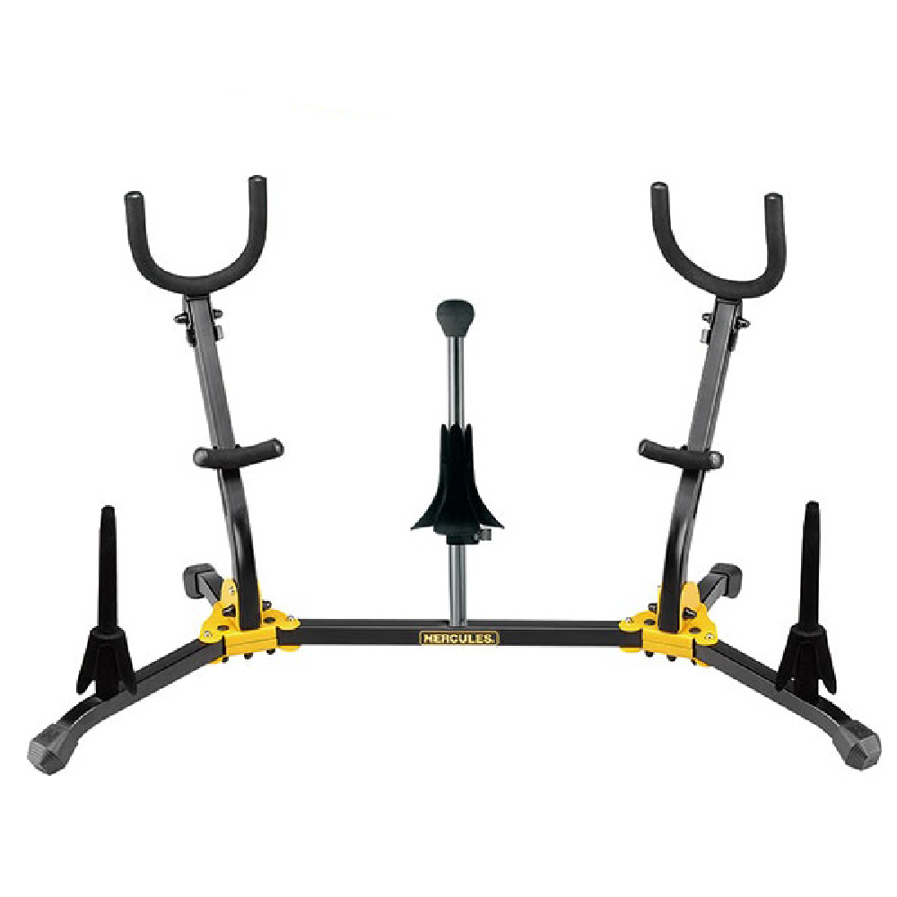 Hercules Hercules / DS538B 中音/次中音薩克斯風 高音薩克斯風 長笛/豎笛 五合一架 — 三峽銅管 / 管樂｜YA! 玩音樂