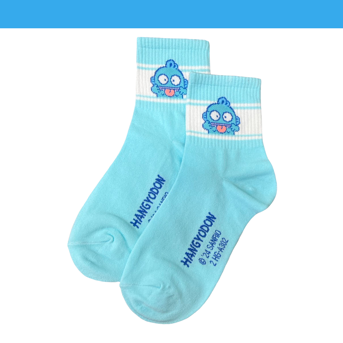 三麗鷗系列襪 人魚漢頓造型少女襪 少女襪 襪子 短襪 人魚漢頓