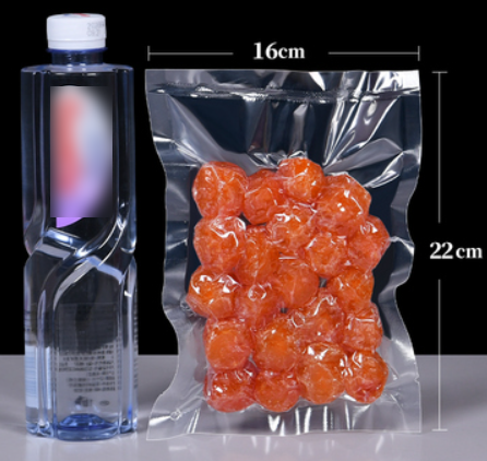 Popular glossy vacuum packaging bags (16 silk 16*22CM 200 pieces)