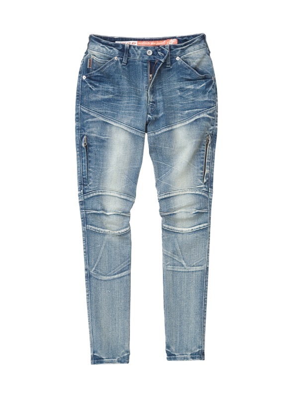 HYD904N HYOD COVEC BIKERS ZIP VENT (Women's) 牛仔褲