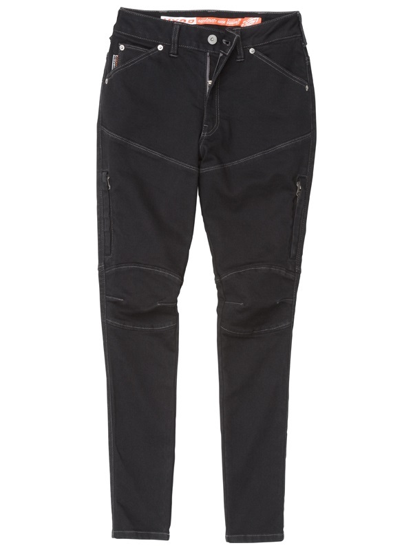 HYD904N  HYOD COVEC BIKERS ZIP VENT (Women's) 牛仔褲