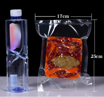 Popular glossy vacuum packaging bags (16 silk 17*25CM 200 pieces)