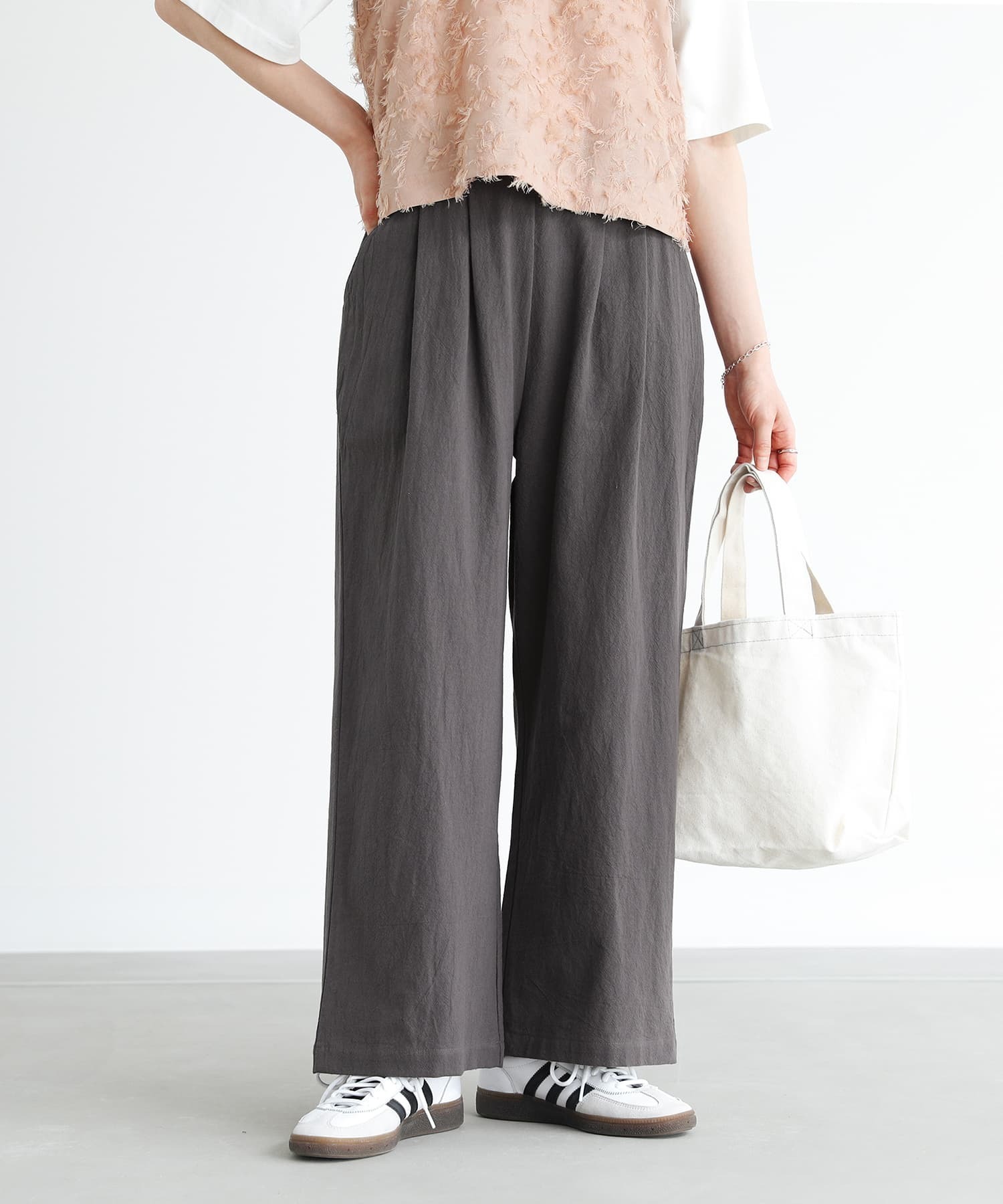 預購 - JP 寬腳直筒褲