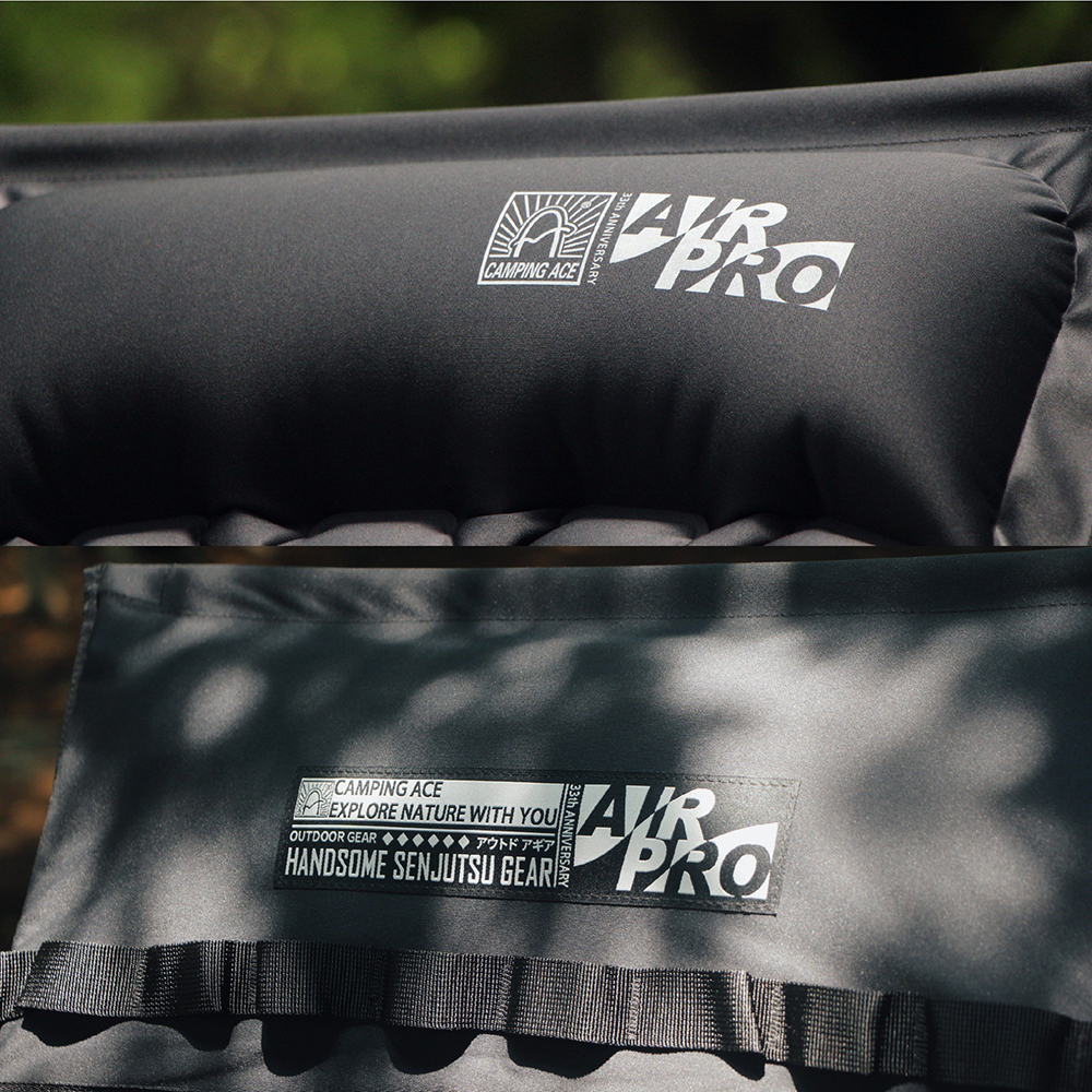 野樂Camping Ace 黑森戰術太空氣墊躺椅