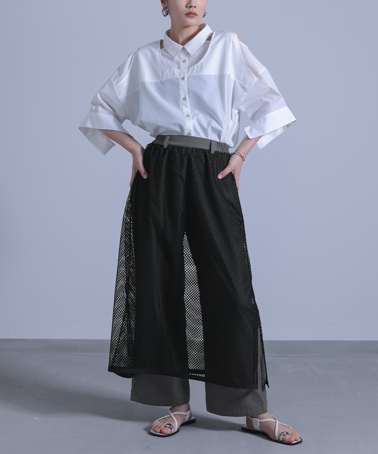 預購 - JP 網布層層褲