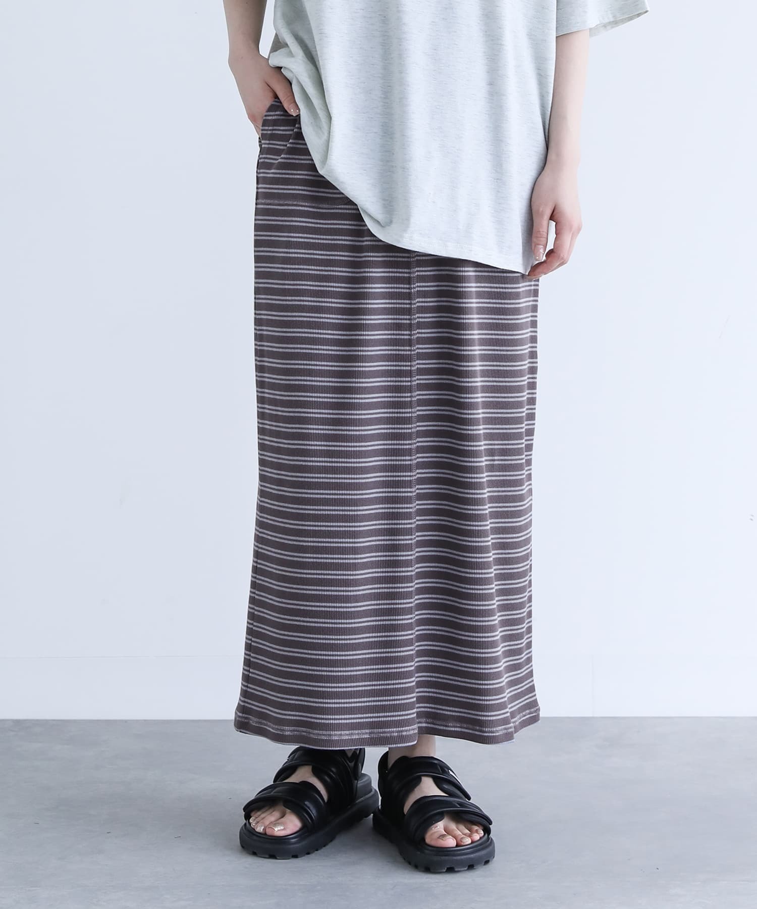 預購 - JP 明線直身Skirt