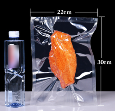 Popular glossy vacuum packaging bags (16 silk 22*30CM 100 pieces)