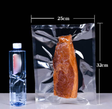 Popular glossy vacuum packaging bags (16 silk 25*32CM 100 pieces)