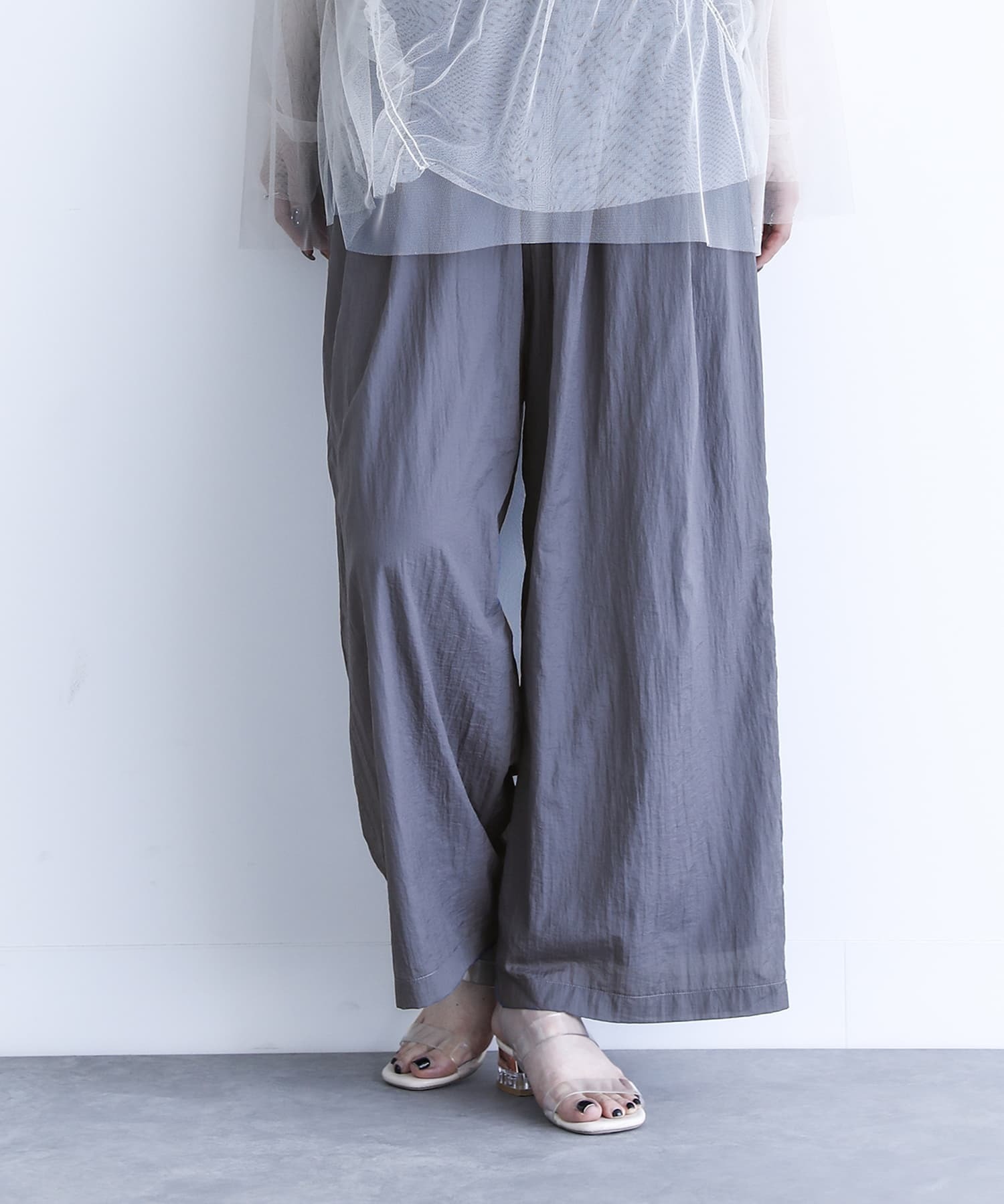 預購 - JP 透透直腳褲