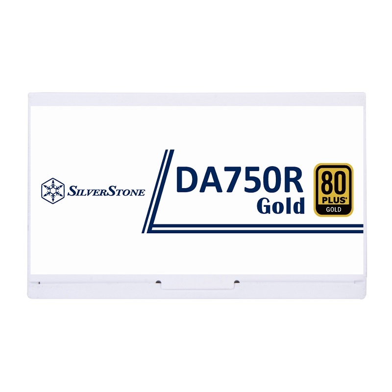 米特3C數位–SilverStone 銀欣 DA750R Gold 80PLUS 金牌全模組電源 黑色/白色