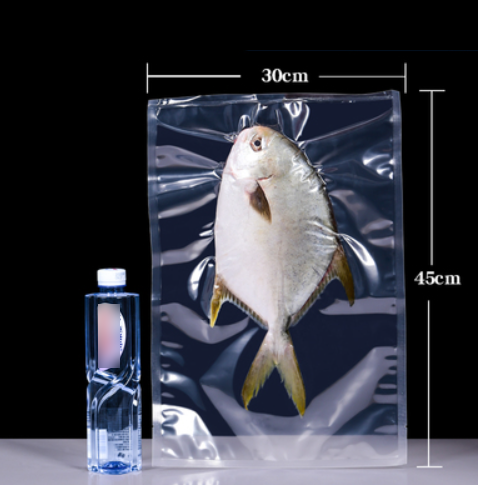 Popular glossy vacuum packaging bags (16 silk 30*45CM 100 pieces)