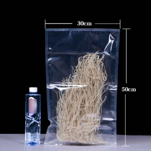 Popular glossy vacuum packaging bags (16 silk 30*50CM 100 pieces)