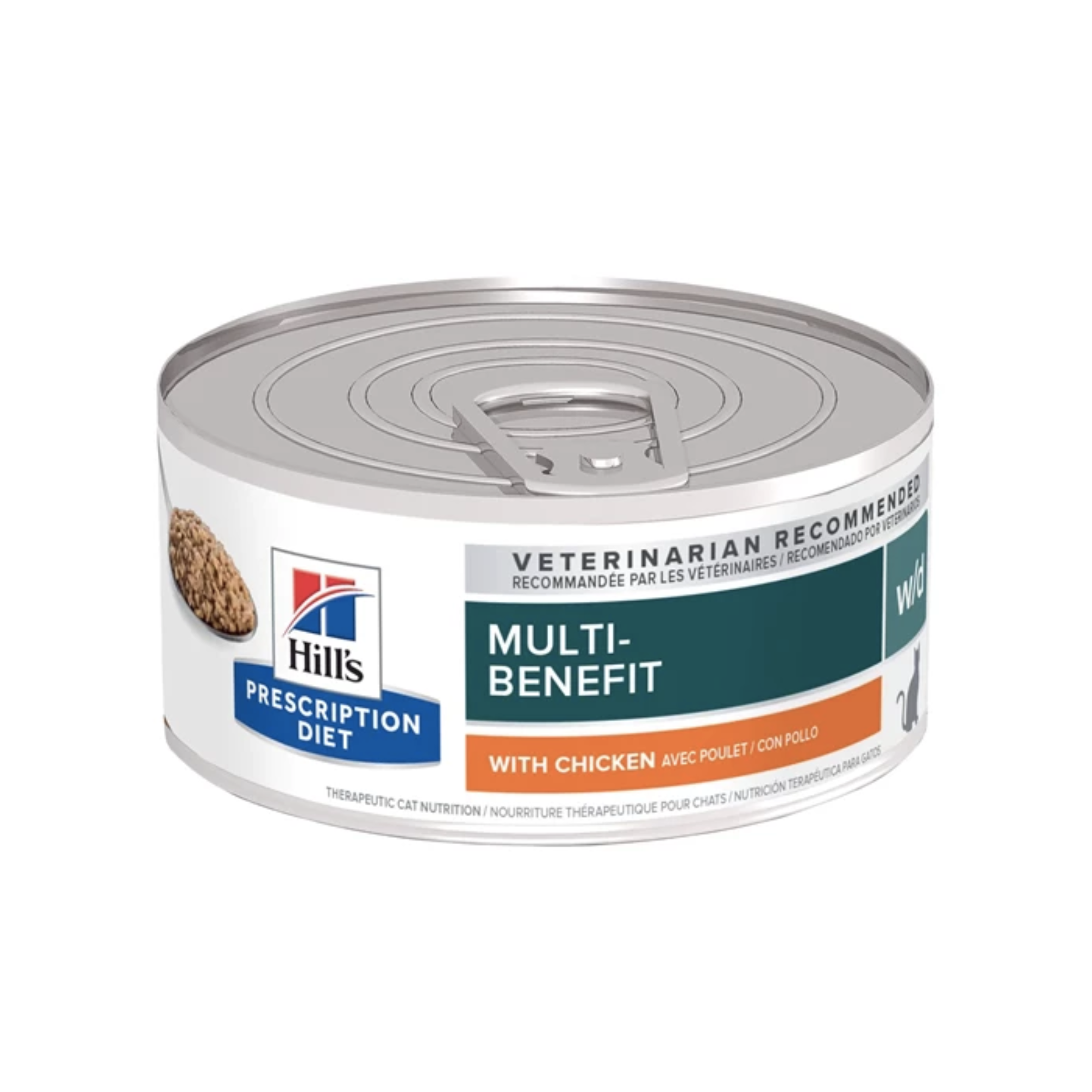 Hill's-處方食品貓用 W/D 罐頭 5.5OZ (24罐) 9455 嘗味期  06/2026