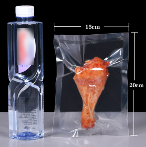 Popular glossy vacuum packaging bags (22 silk 15*20CM 100 pieces)