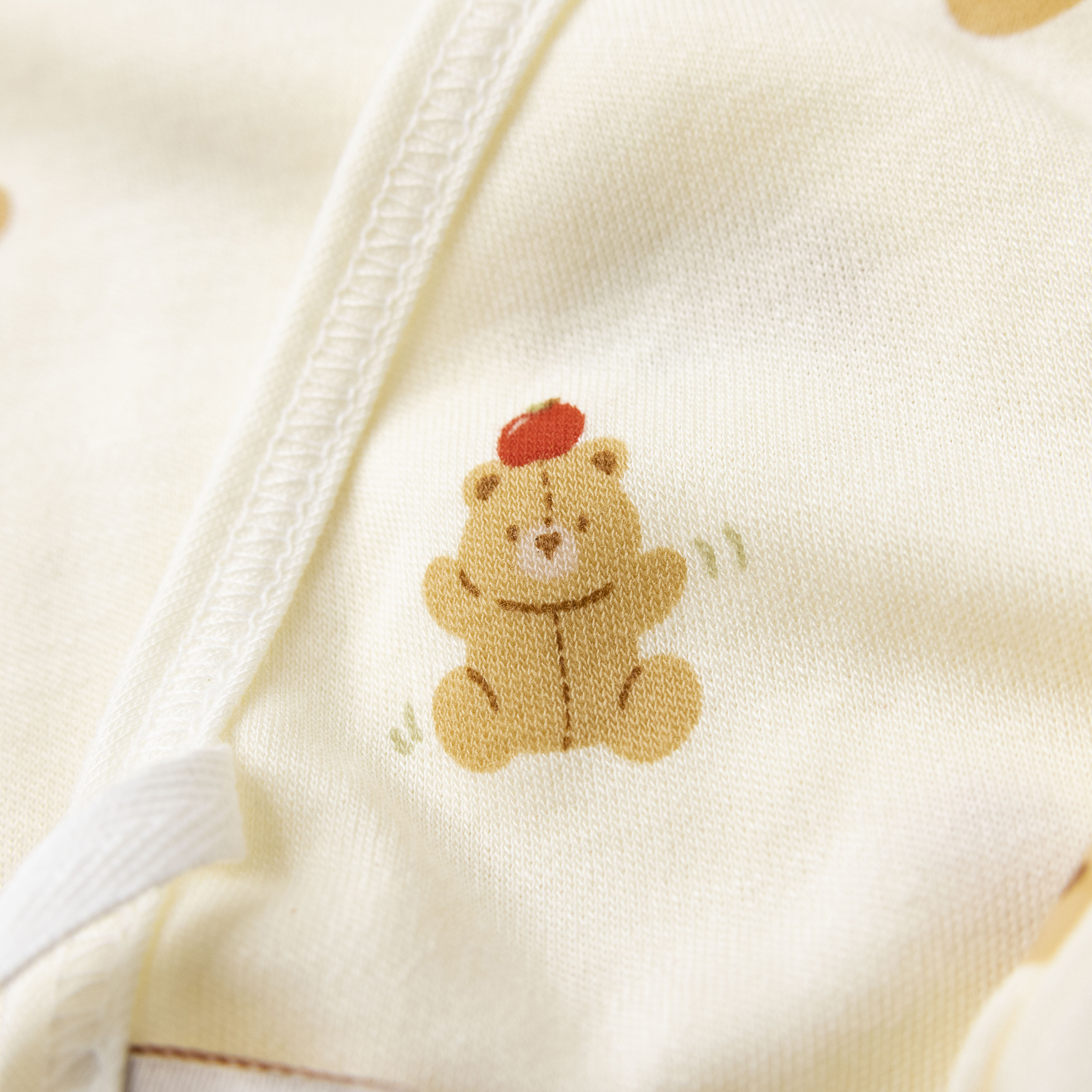 【JB0360】MIT原創蘋安小熊長袖肚衣