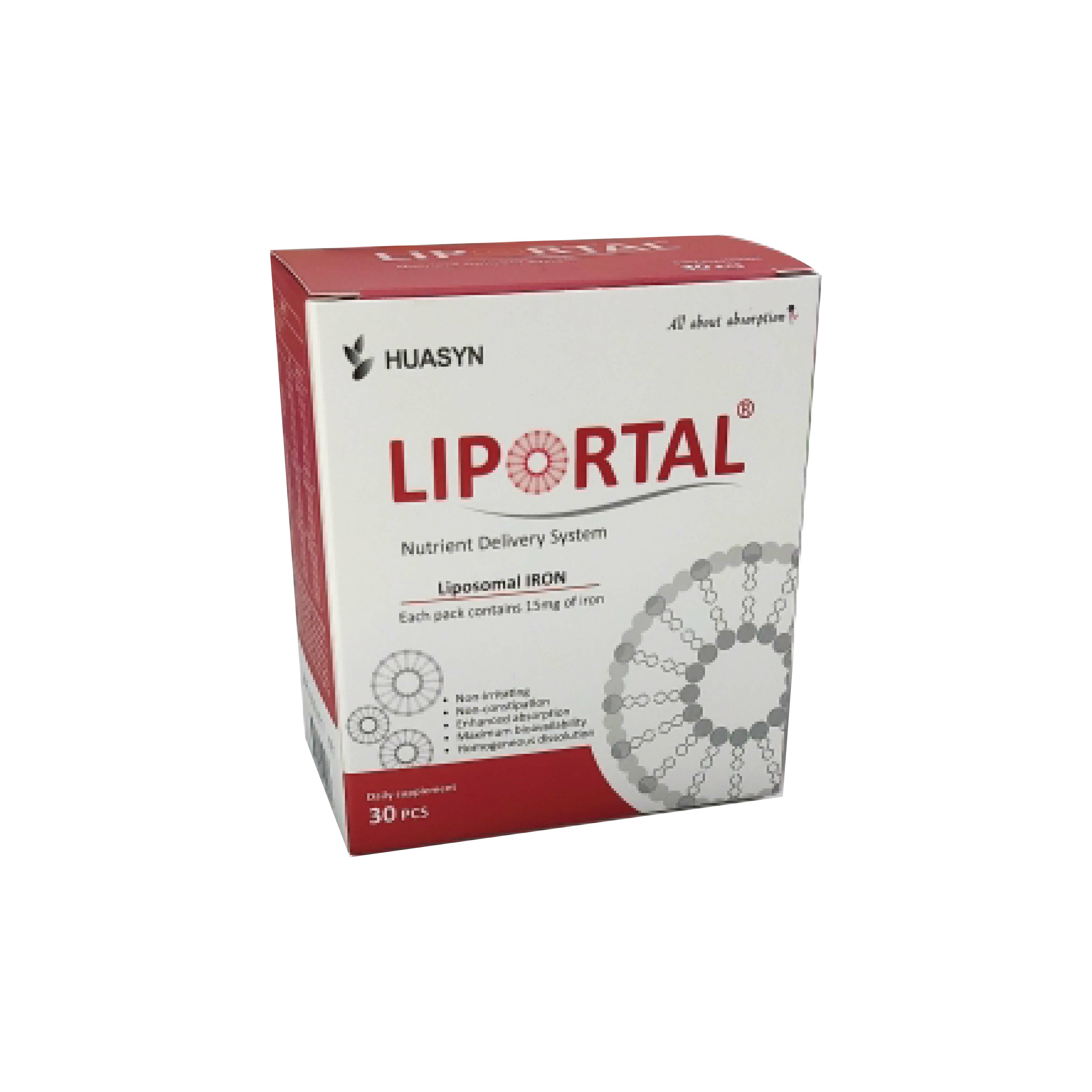 華莘HUASYN Liportal 微脂體鐵 (30包)