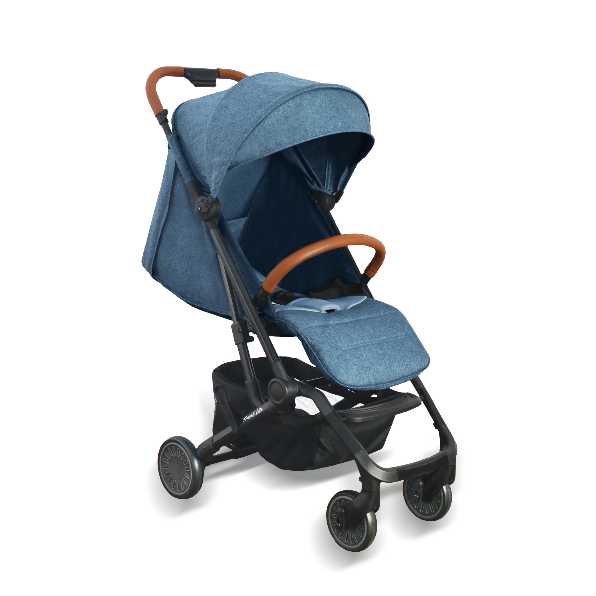 【Nipper】 Travel Lite 秒收輕巧手推車plus-海洋藍(福利品)
