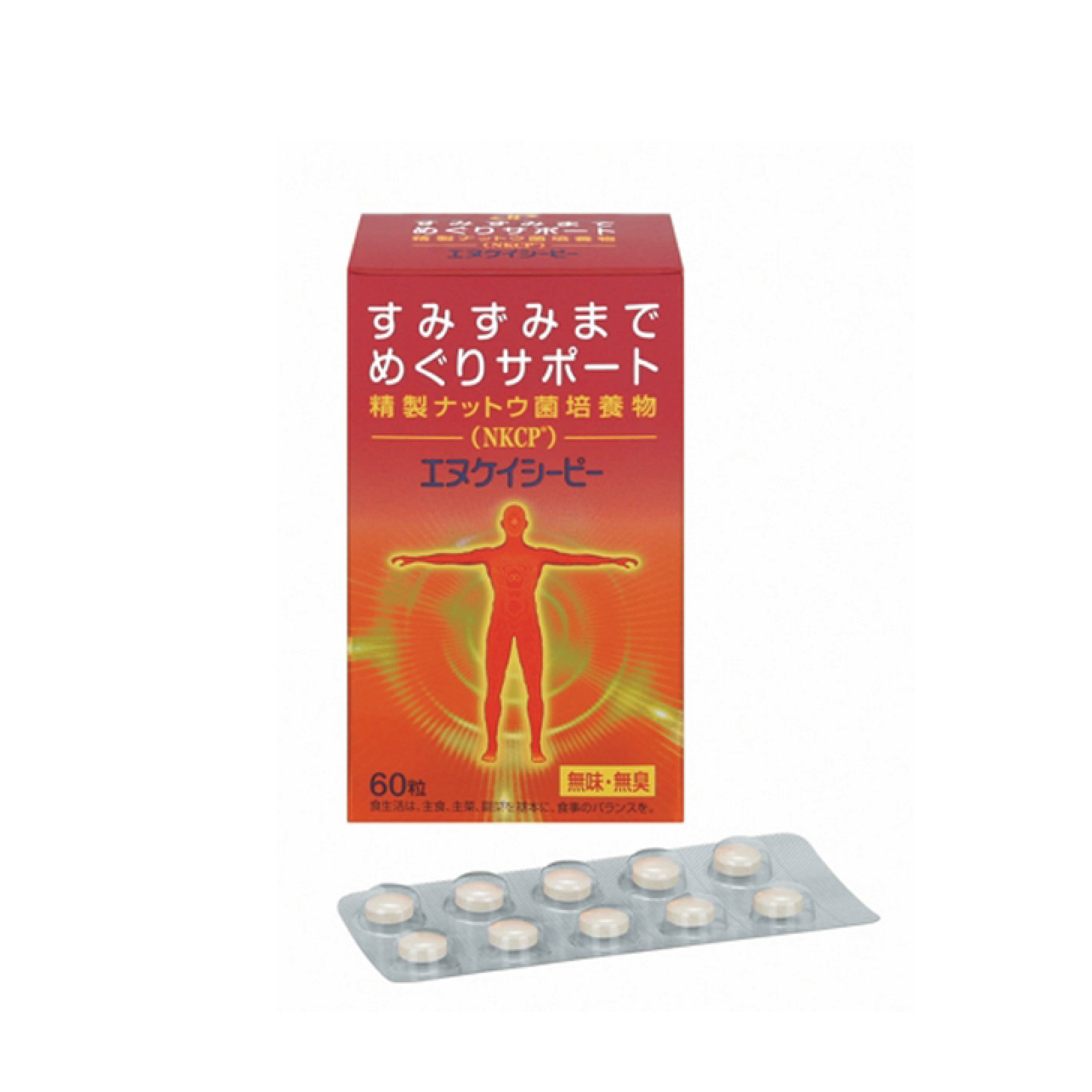 華莘HUASYN  NKCP大和納豆桿菌胜肽酶(納豆胜肽) (60錠)