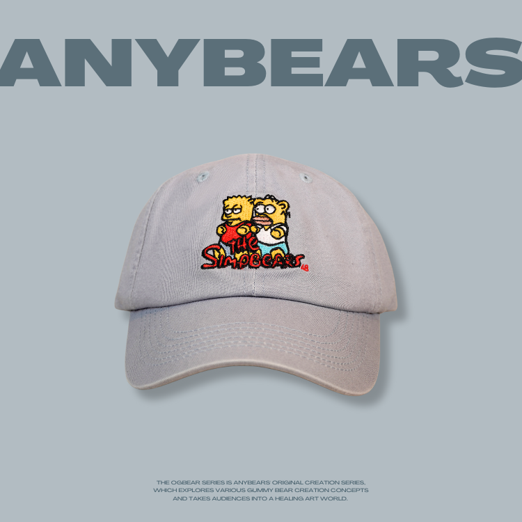 ANYBEARS®Simp s Bear Dad Cap 辛普熊 老帽