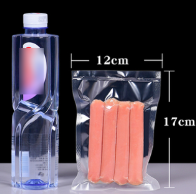 Popular nylon vacuum food packaging bags (20 silk 12*17CM 200 pieces)