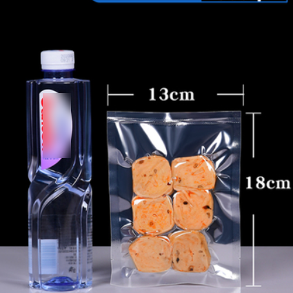 Popular nylon vacuum food packaging bags (16 silk 13*18CM 300 pieces)