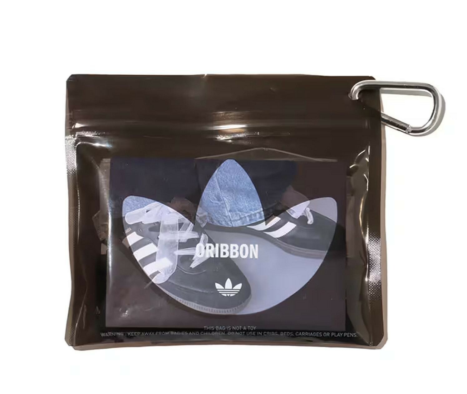 "代購" adidas ORIBBON 紗質緞帶 三葉草logo 鞋帶組 兩副一組 日本限定