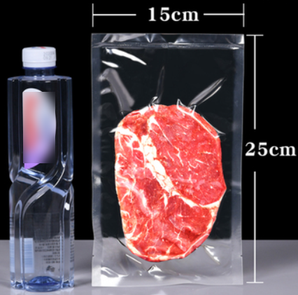 Popular nylon vacuum food packaging bags (16 filaments 15*25CM 200 pieces)