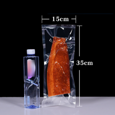 Popular nylon vacuum food packaging bags (16 filaments 15*35CM 200 pieces)