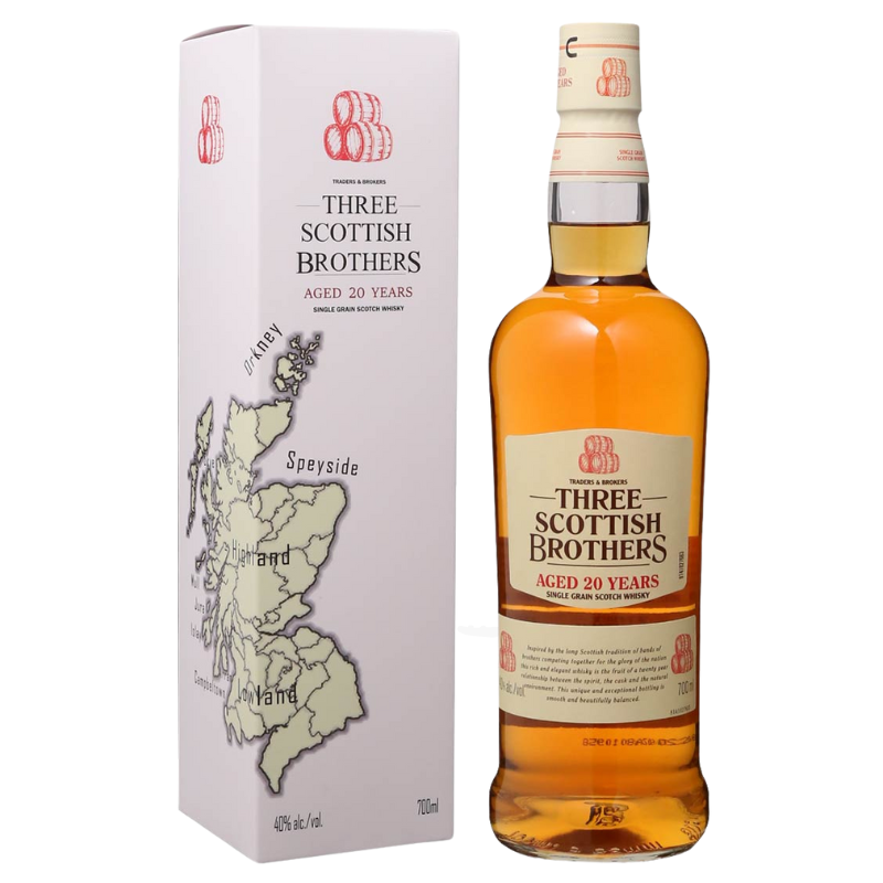三兄弟20年 單一穀物威士忌