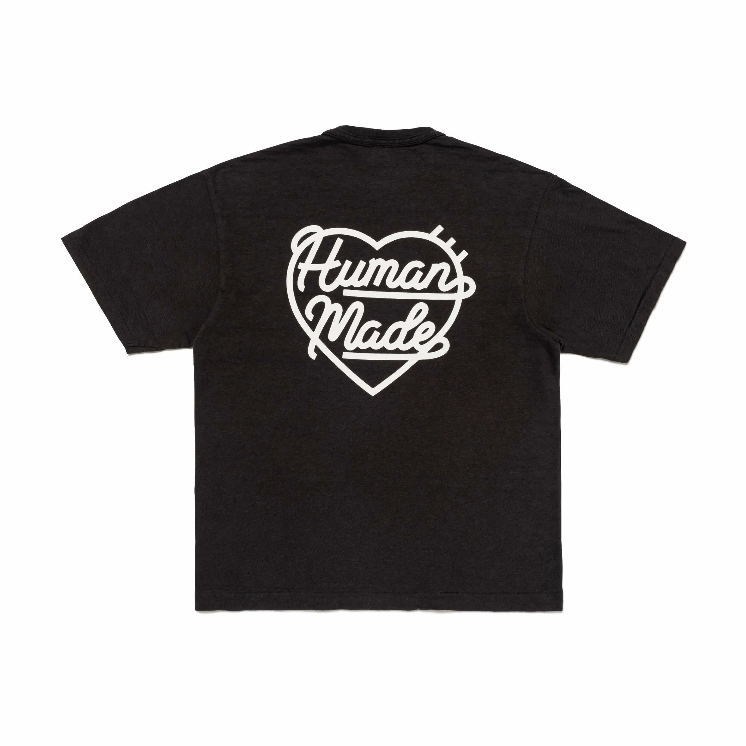 Human Made ハートロゴ Tシャツ 黒