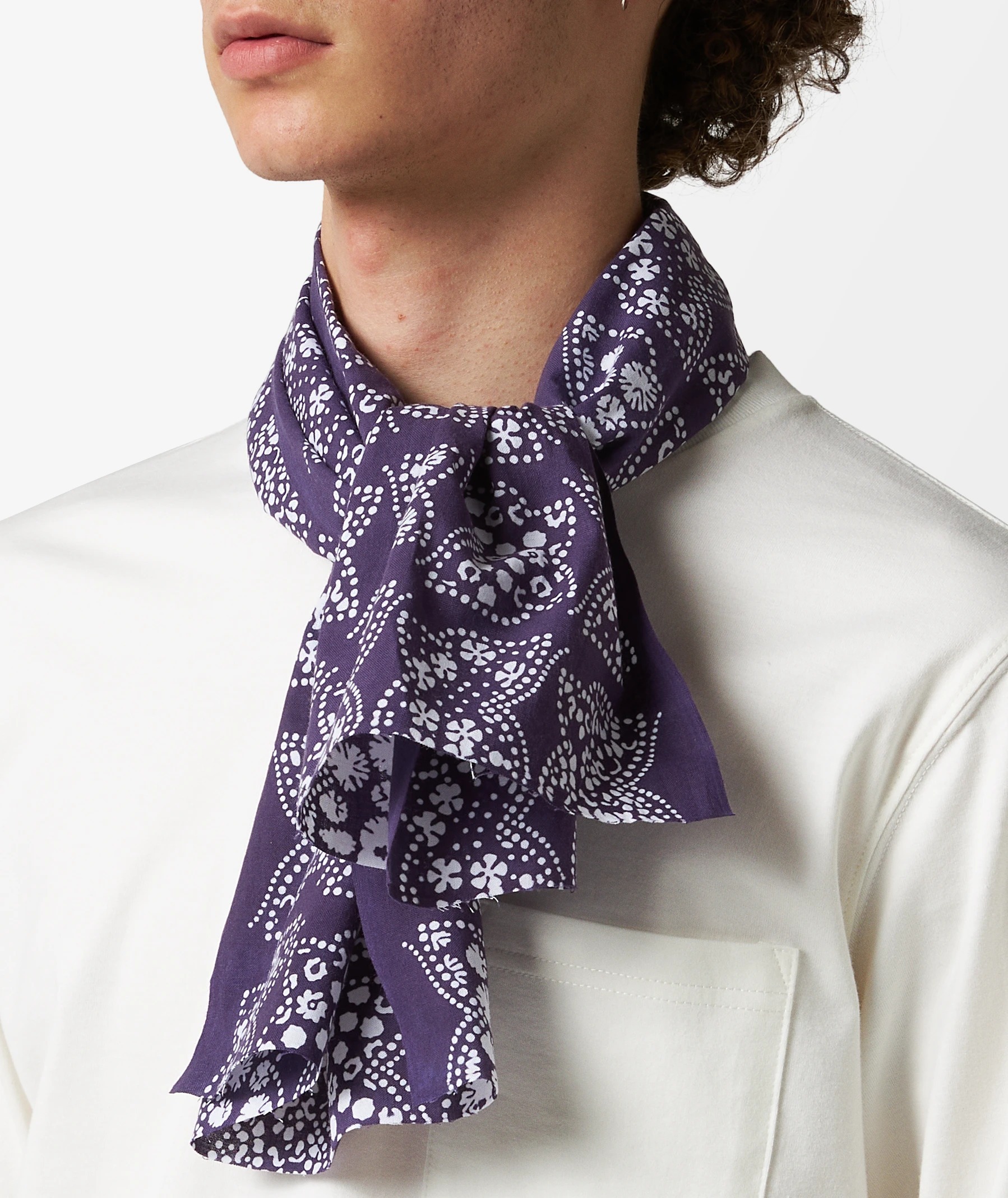 2026AW NEEDLES TENUGUI BANDANA 蝴蝶 方巾 手帕 領巾 2色 現貨