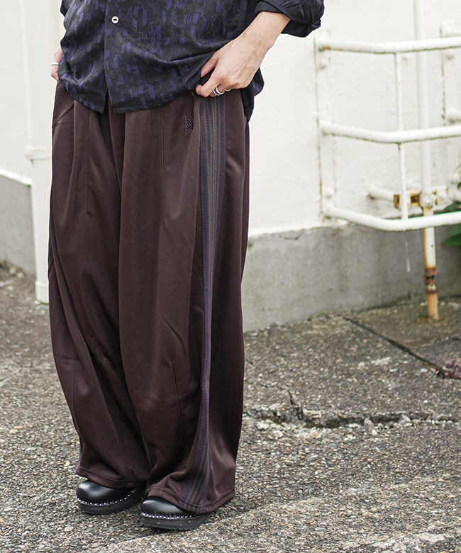 2024AW NEEDLES H.D.Track Pant 寬版 蝴蝶 運動褲 長褲 3色 現貨 PU277