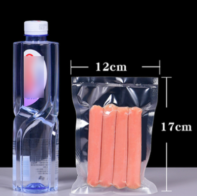 New nylon vacuum food packaging bags (24 filaments 12*17CM 100 pieces)