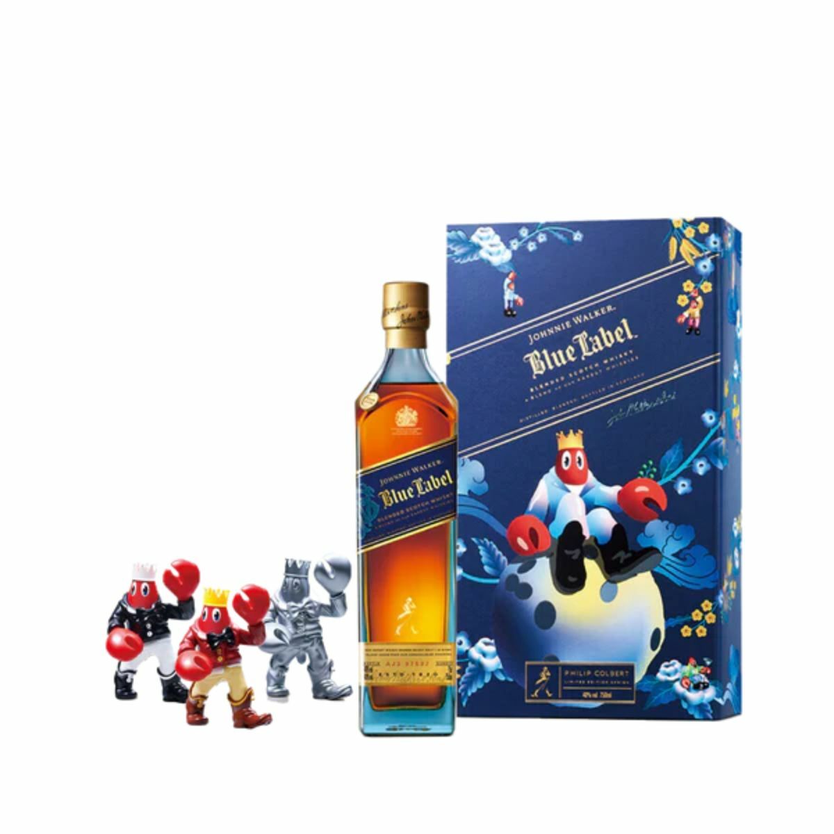 約翰走路 藍牌 2024中秋禮盒龍蝦先生 750mL