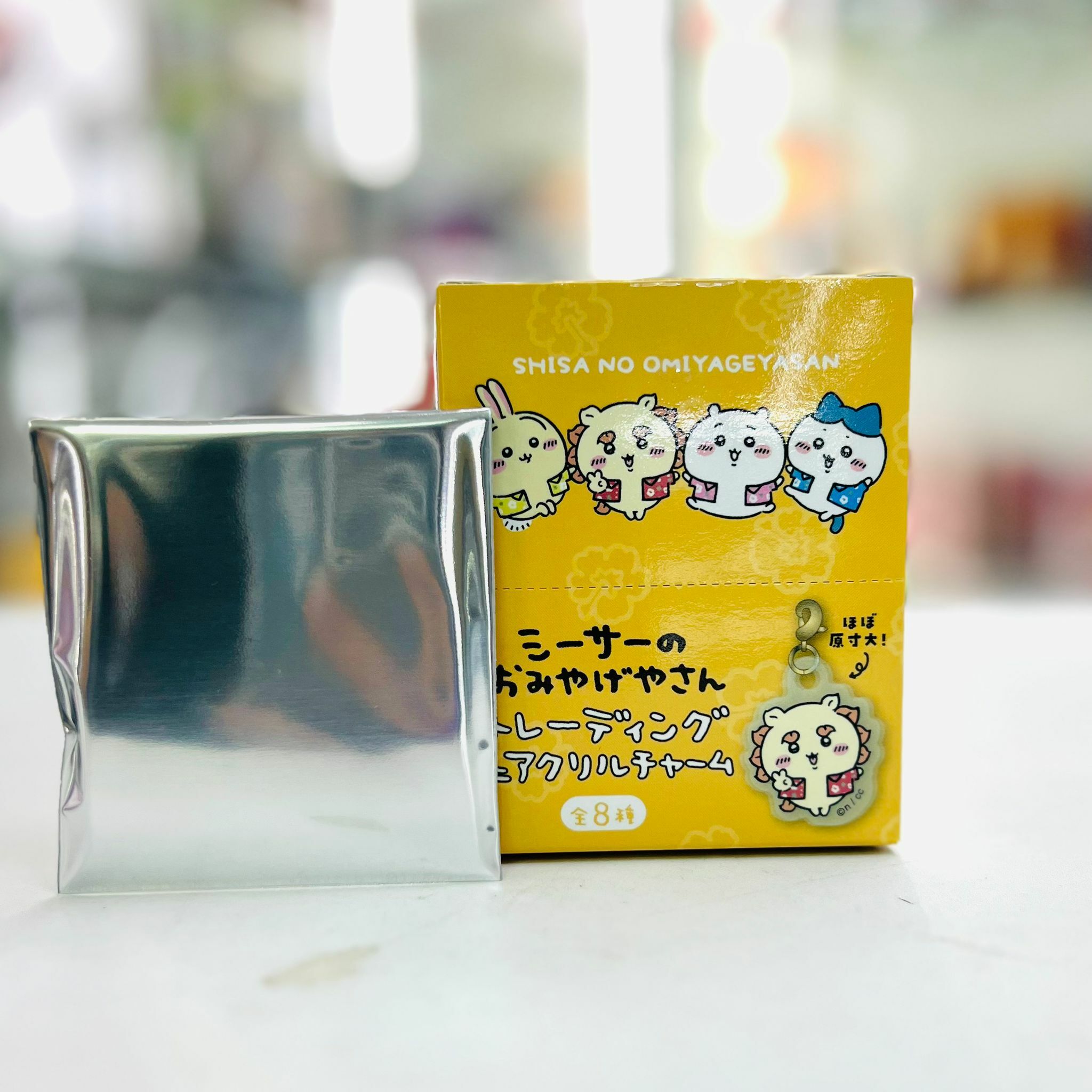 Chiikawa 風獅爺紀念品迷你壓克力吊飾  ( CHIIKAWA )