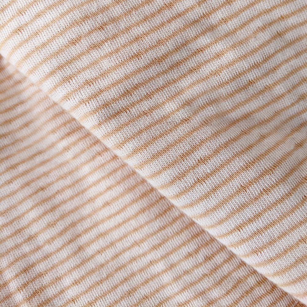 有機棉幼兒雙層彩鋪棉背心-褐條| 藍天畫布有機棉