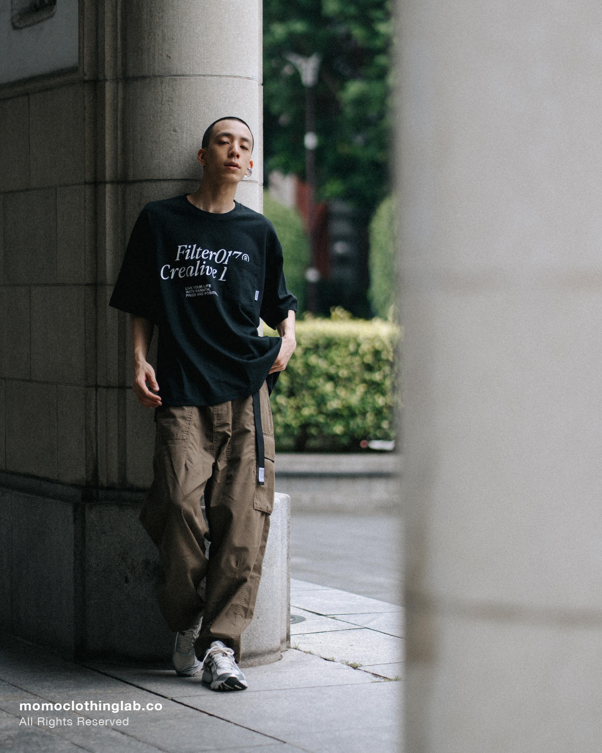 FILTER017® Classic Pocket Tee 經典標語口袋厚磅短Tee 4色