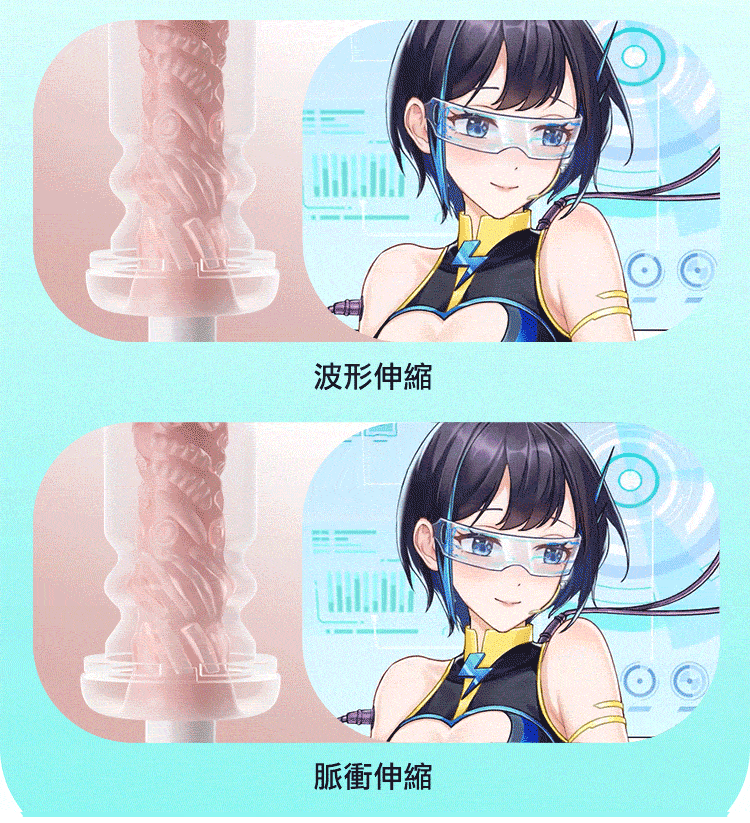 黑洞Pro全自動飛機杯男用智能伸縮電動自慰器 4重律動模式