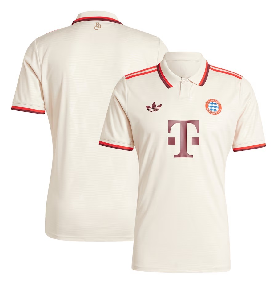 24-25拜仁慕尼黑二客簡尼球迷版球衣
