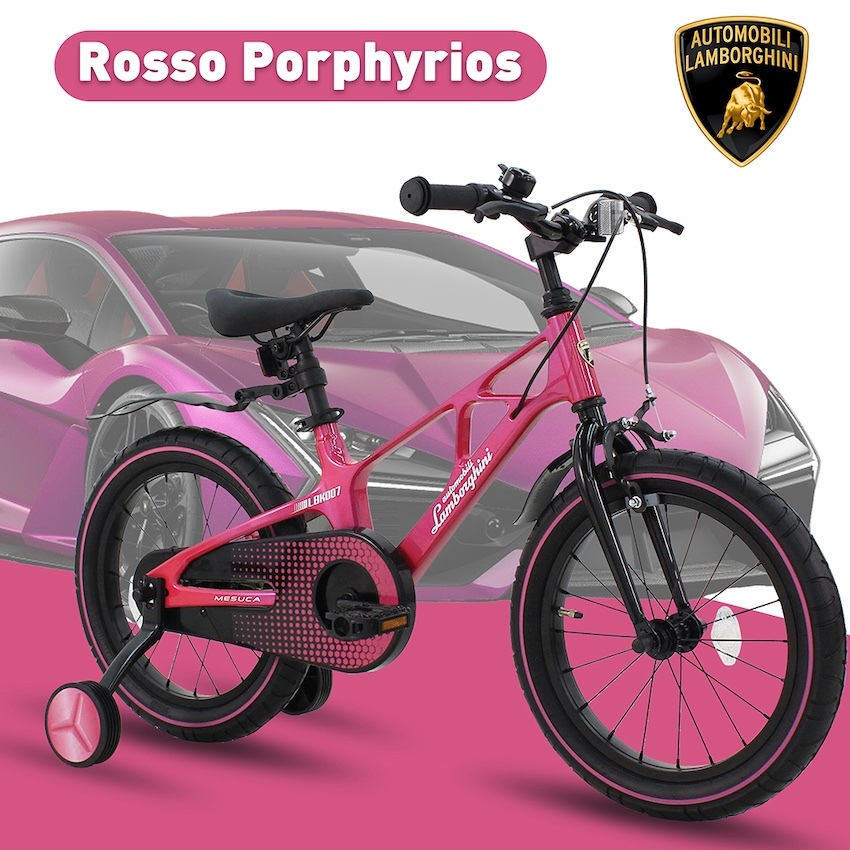 日本 Lamborghini 14" / 16" / 18" 兒童單車 (Rosso Porphyrios)